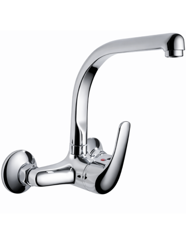 Grifo cocina pared distancia ejes 15 cm GF104