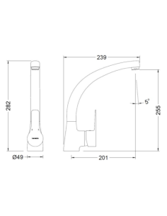 Grifo cocina K8 Genebre 2