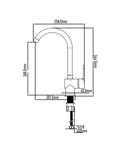 Grifo cocina Misuri 2