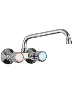 Grifo cocina pared bimando 123215 TRES