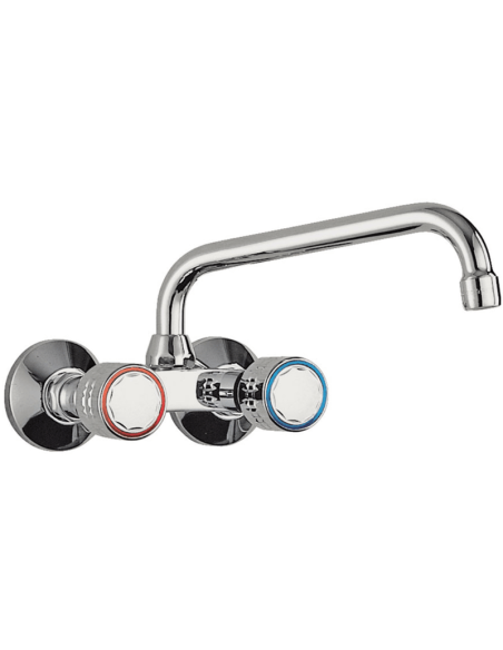 Grifo cocina pared bimando 123215 TRES