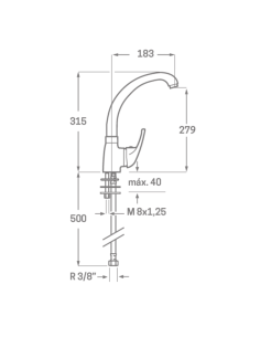 Grifo cocina barato Alcala 2