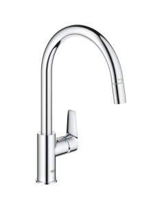 Grifo cocina extraíble Grohe Bauedge
