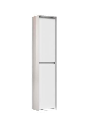 Columna de baño blanca Marco 35x25x160 cm | Pereda