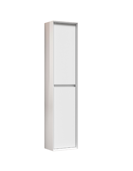 Columna de baño blanca Marco 35x25x160 cm | Pereda