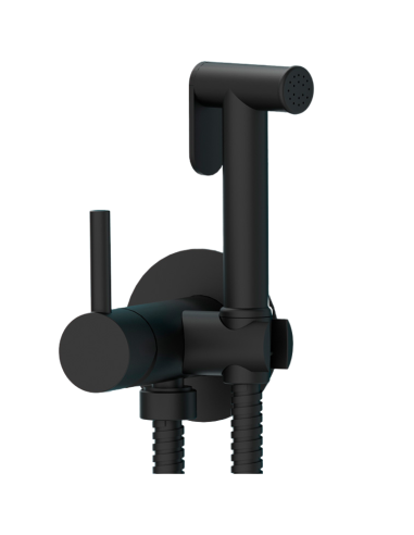 Ducha higiénica negra Taus AQUAGRIF | Pereda