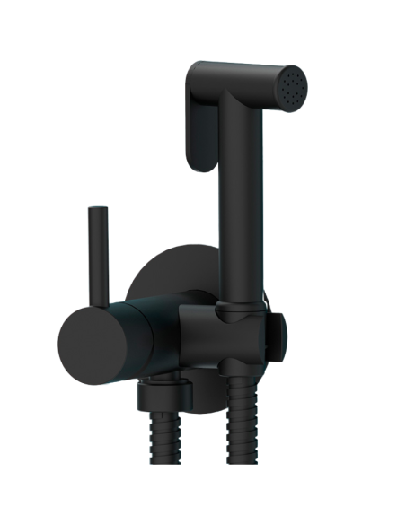 Ducha higiénica negra Taus AQUAGRIF | Pereda