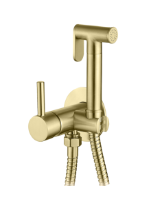 Ducha higiénica WC oro cepillado Taus AQUAGRIF