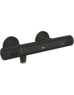Grifo ducha termostatico negro Grohtherm 500 GROHE | Pereda