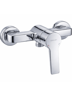 Grifo ducha monomando Clever GO!2 + ducha telefono y soporte · Pereda