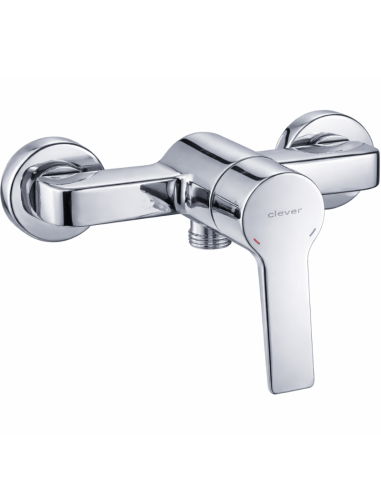 Grifo ducha monomando Clever GO!2 + ducha telefono y soporte · Pereda