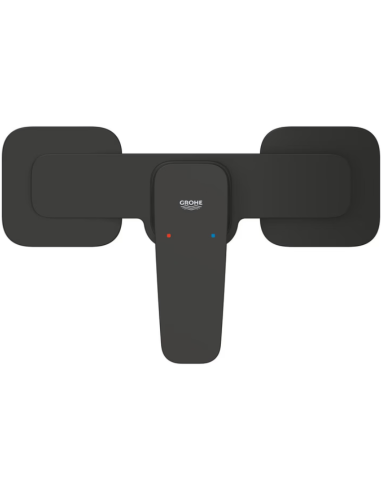 Grifo ducha negro Cubeo GROHE vista frontal
