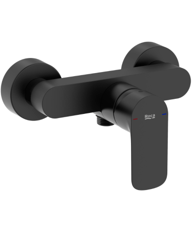 Grifo ducha negro Cala ROCA
