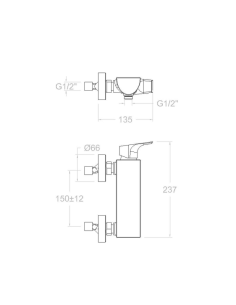 Grifo ducha Urban Chic RAMON SOLER 2