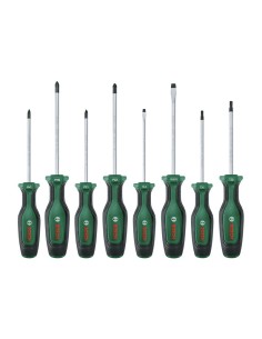Juego 8 destornilladores Bosch | Pereda