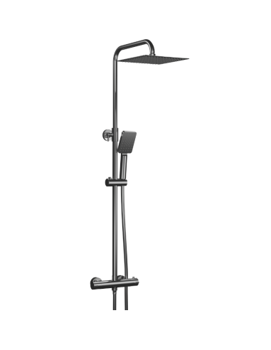 Columna ducha termostática cuadrada Nite AQUAGRIF | Pereda