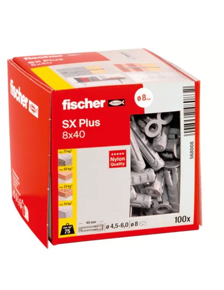 Taco FISCHER SX Plus Round Box 8x40 130 Unds