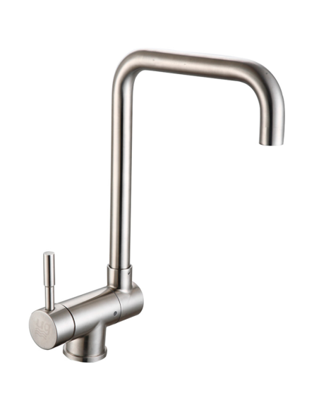 Grifo cocina abatible níquel UG