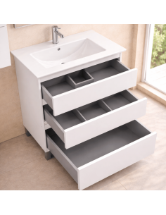Mueble de baño blanco MANNING 2