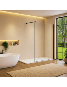 Mampara de ducha fija 120 cm Second