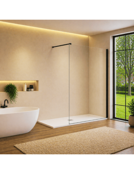 Mampara de ducha fija 120 cm Second