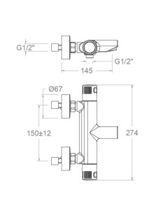 Grifo bañera Termotech RAMON SOLER 2