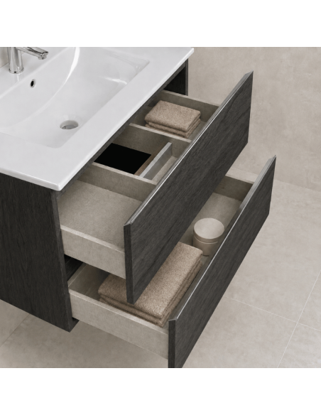 Mueble baño suspendido Ebony Inglet (interior)