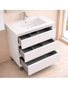 Mueble de baño blanco MANNING 2