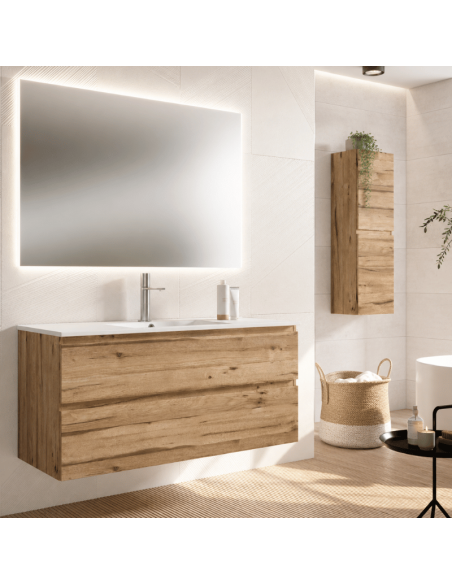 Mueble de baño madera suspendido KARMA · Pereda