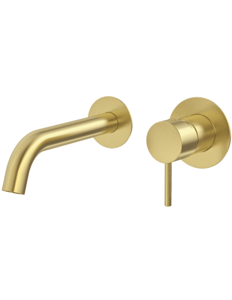 Grifo lavabo empotrado oro cepillado Odisea RAMON SOLER