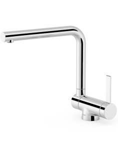 Grifo cocina abatible cromado TRES | Pereda