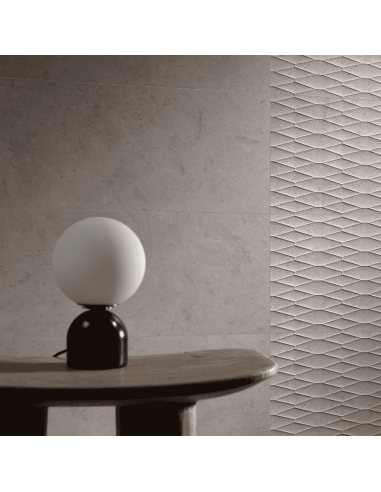 Azulejo pasta blanca rectificada Ardara White 33x100 cm
