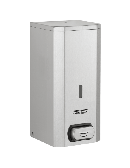 Dispensador jabón pared acero satinado MEDICLINICS