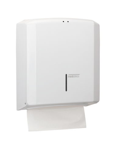 Dispensador de papel de manos blanco C/Z MEDICLINICS