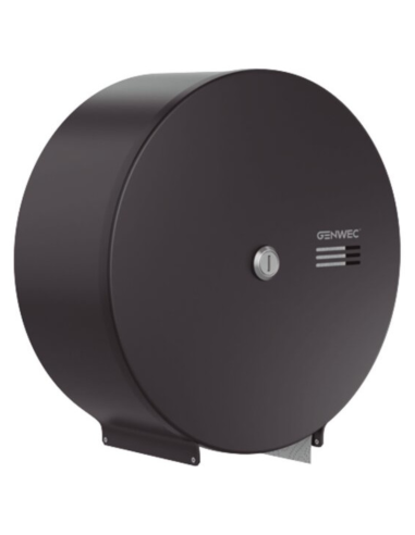 Portarrollos industrial negro mate jumbo GENWEC
