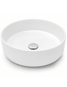Lavabo sobre encimera blanco brillo CIRCUS
