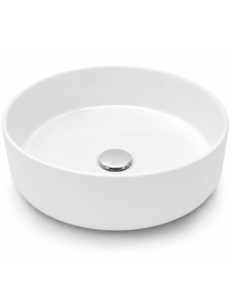 Lavabo sobre encimera blanco brillo CIRCUS