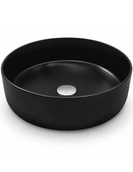 Lavabo sobre encimera negro mate CIRCUS