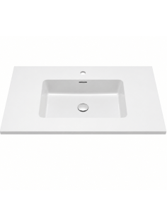Lavabo cerámica seno integrado ETNA BLANCO