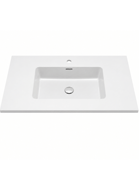 Lavabo cerámica seno integrado ETNA BLANCO