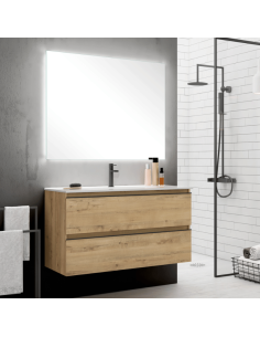 Mueble baño suspendido Black Inglet