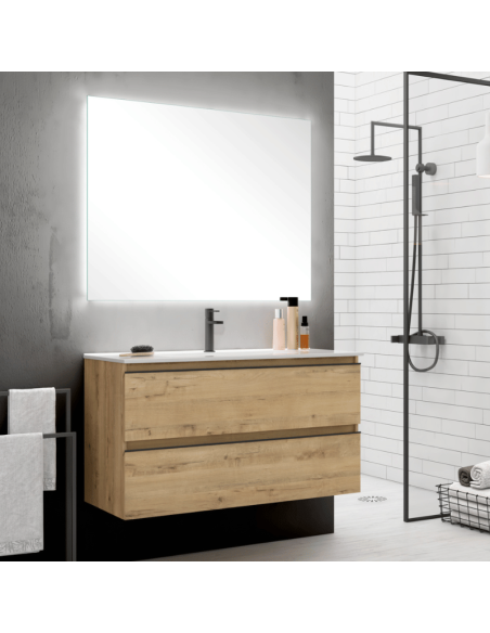 Mueble baño suspendido Black Inglet