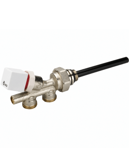 Llave bitubo termostatizable macho 1/2 ORKLI