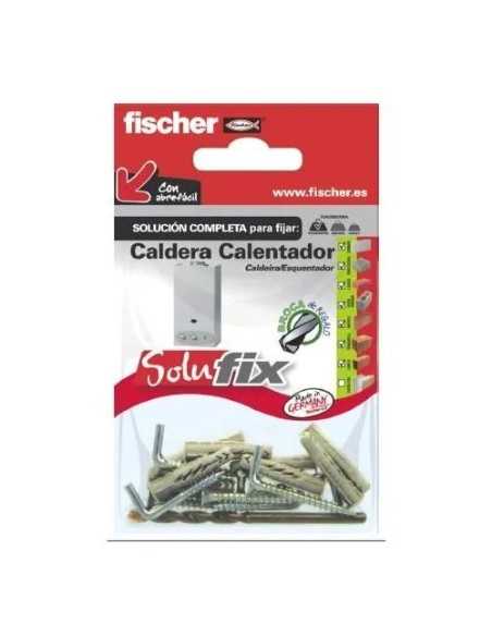 Fijación FISCHER SOLUFIX caldera/calentador. Principal