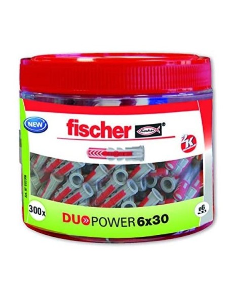 Taco FISCHER DuoPower 6x30 ROUND BOX 300 uds. Embalaje
