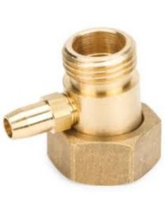 Racor contador 3/4-1/2 con toma gas. Principal