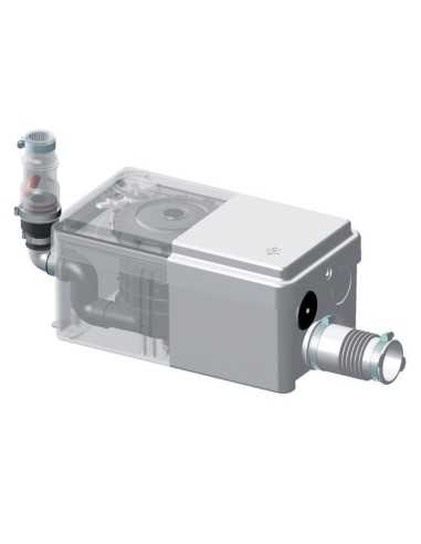 Triturador SFA Sanishower. Croquis