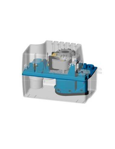 Bomba Sanicondens Pro V.02 de SFA. Mecanismo interno
