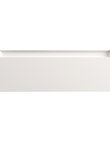 Mueble auxiliar KAMUI blanco mate. Frente