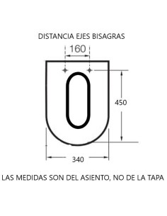 Tapa inodoro GIRALDA BLANCO caída amortiguada de ROCA. Principal 2